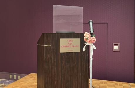 芙蓉演台用飛沫防止アクリルパネル