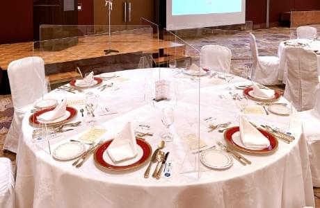 芙蓉テーブル卓上用飛沫防止アクリルパネル