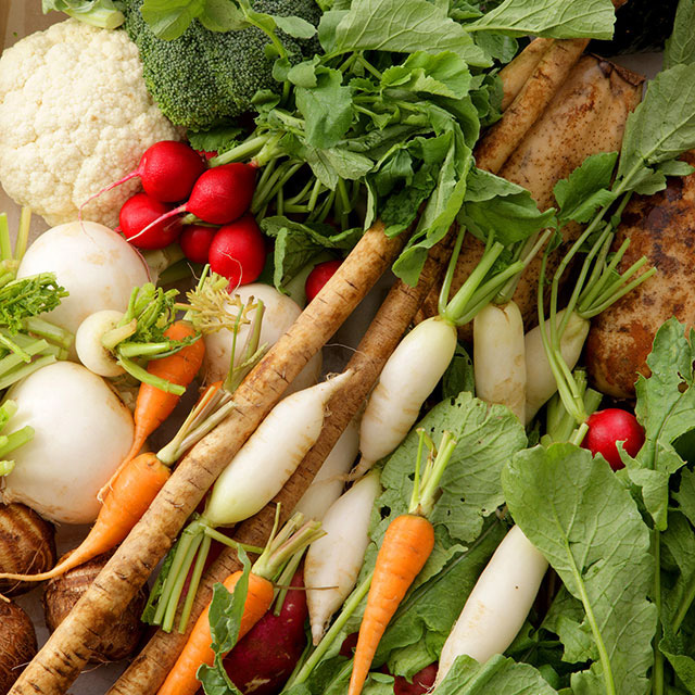 地産地消にこだわりを